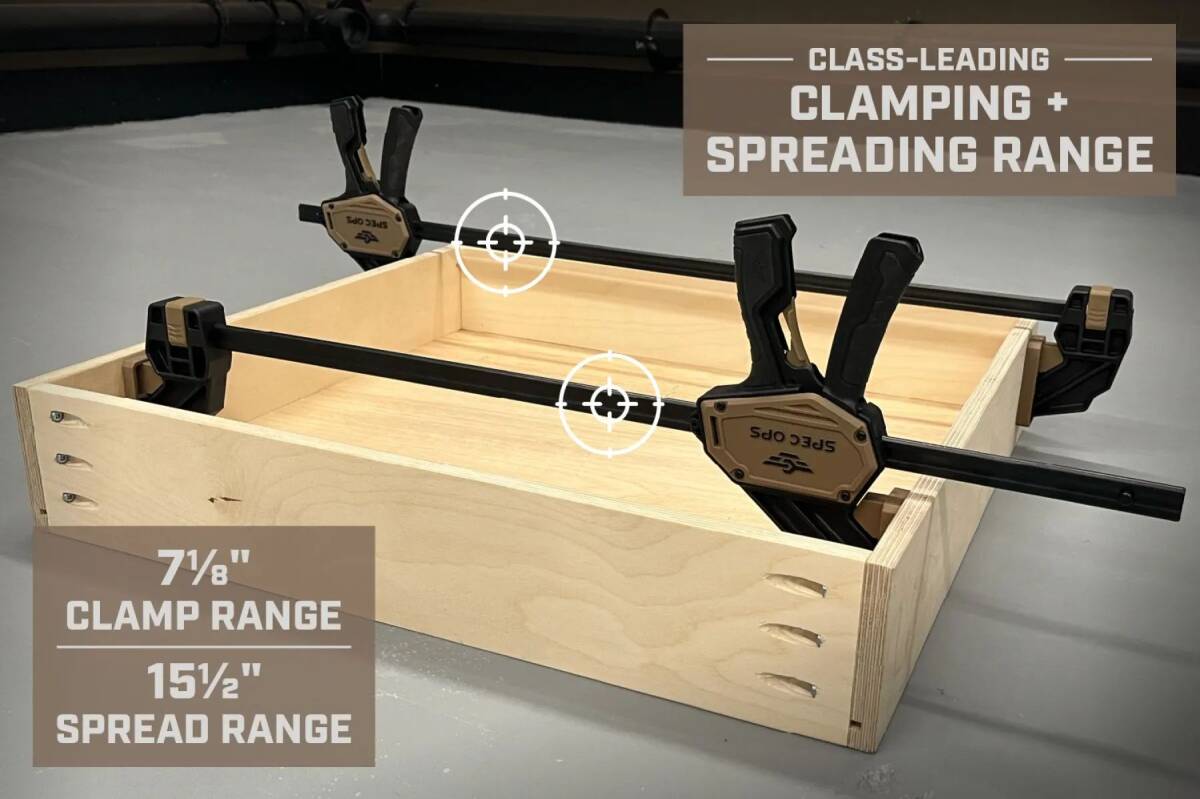 SPEC OPS SPEC-TCL13-2PK 13- Inch Large Trigger Bar Clamp 2-Pack ...