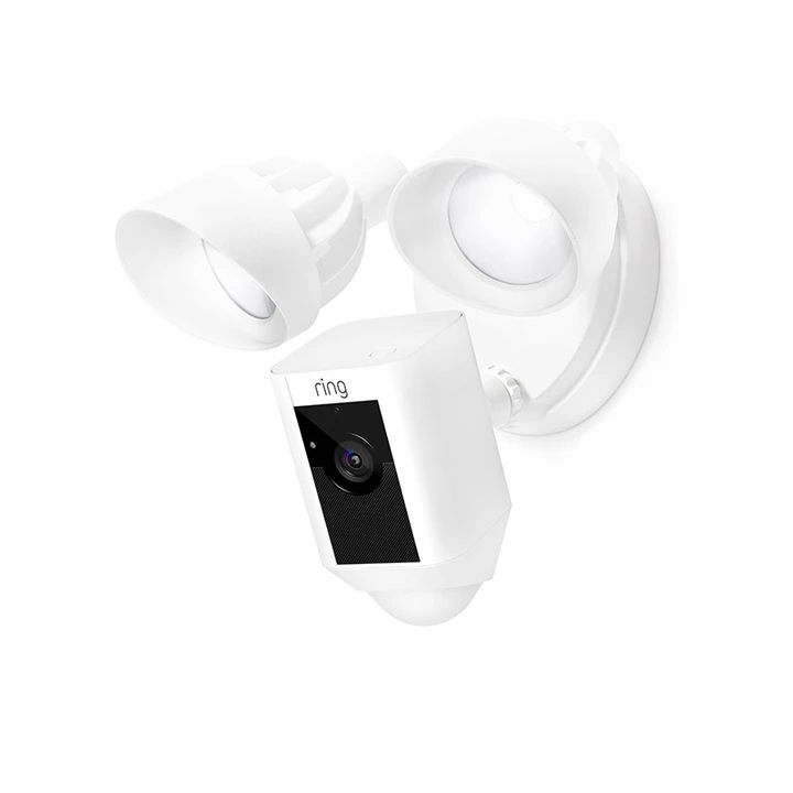 White Ring 88FL000CH000 Motion-activated HD Security Camera Floodlight 