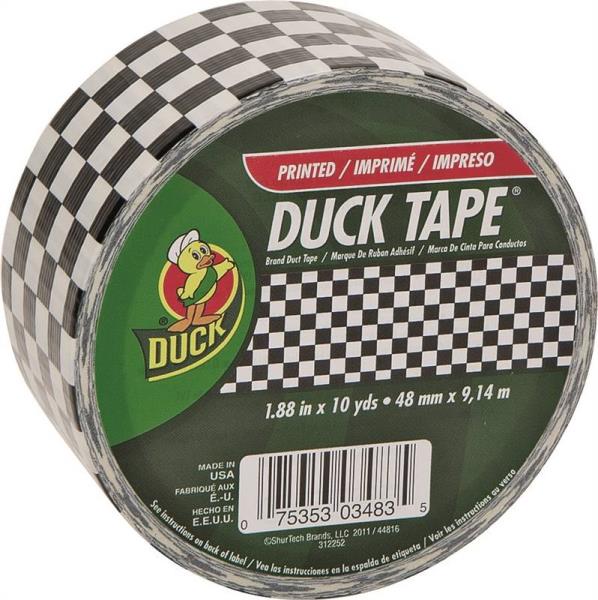 Shurtech Brands 280410 Duck 1.88Inch X 10Yard Checker Duct Tape at