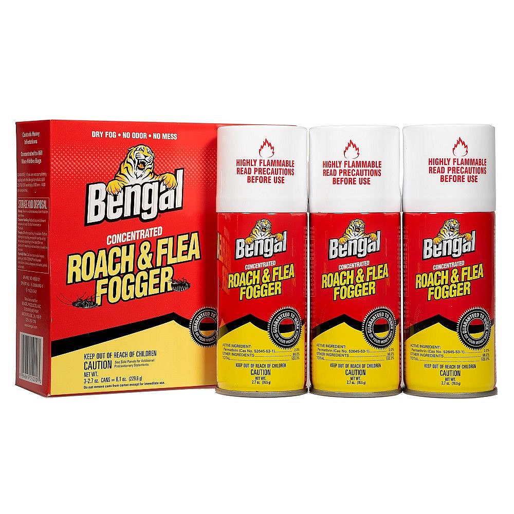 Bengal 6756134 2.7Ounce Roach & Flea Fogger, 3Pack at Sutherlands