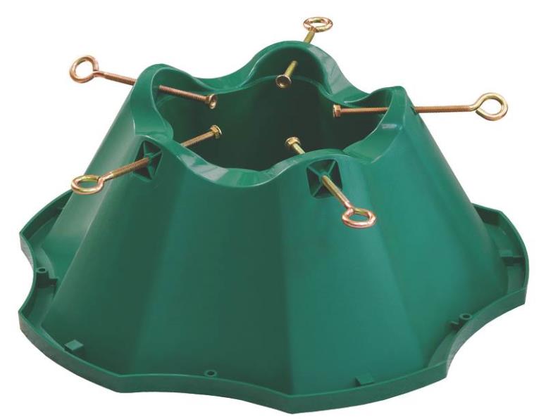 Holidaybasix 522-ST 21-1/2-Inch Green Plastic Christmas Tree Stand at ...