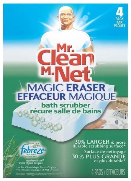 mr clean magic eraser bath scrubber