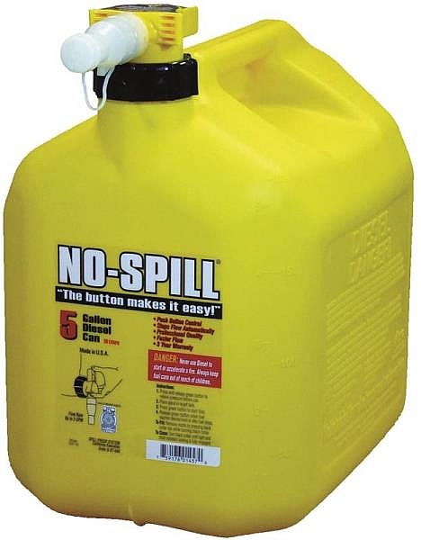 No-Spill 1457 5-Gallon Heavy Duty Diesel Container At Sutherlands