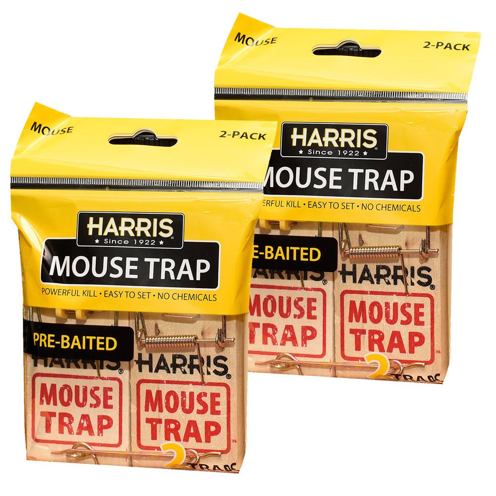 Harris Wooden Mouse Trap (2-Pack)