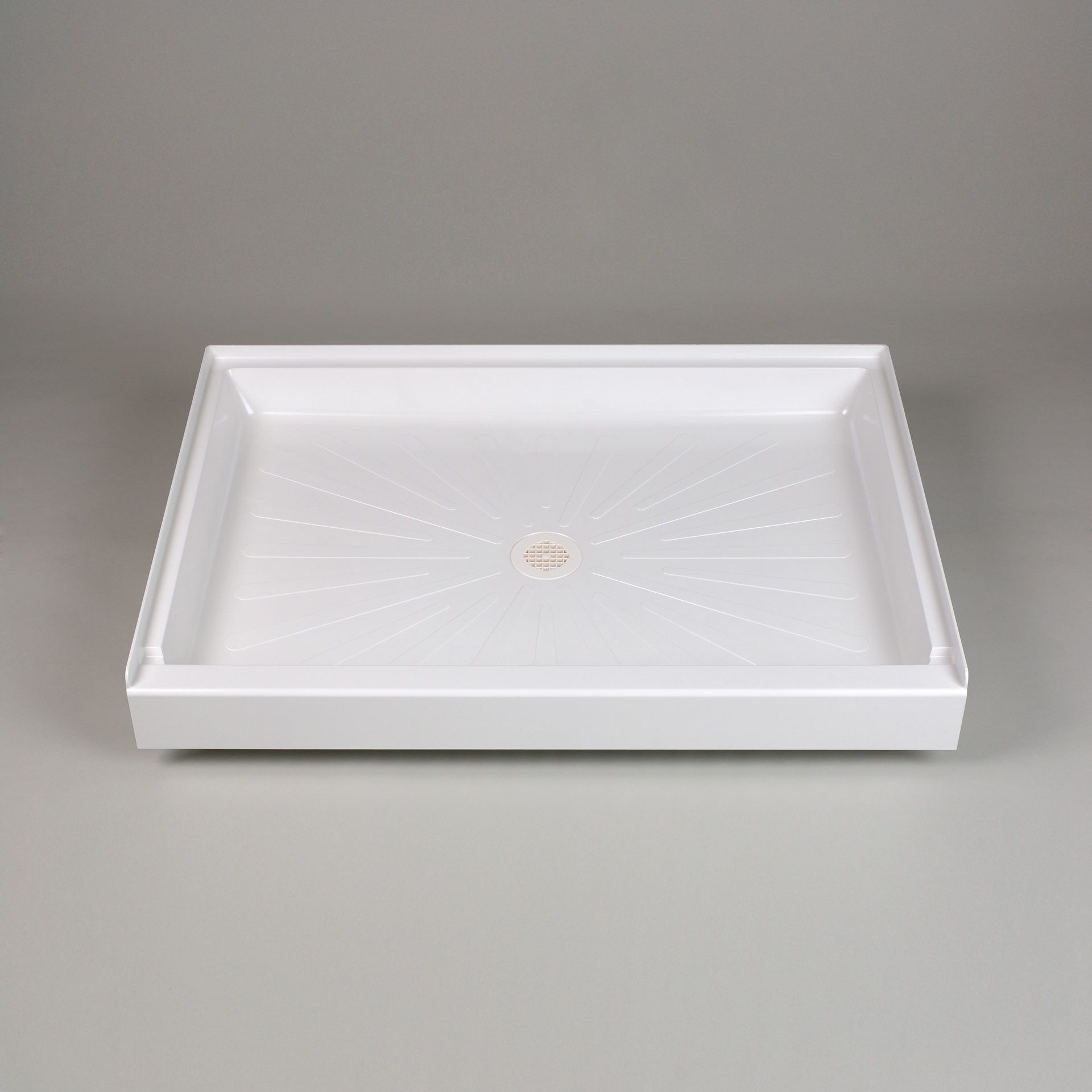 DURABASE 3448M 34 x 48Inch White Durabase Rectangular Shower Base at