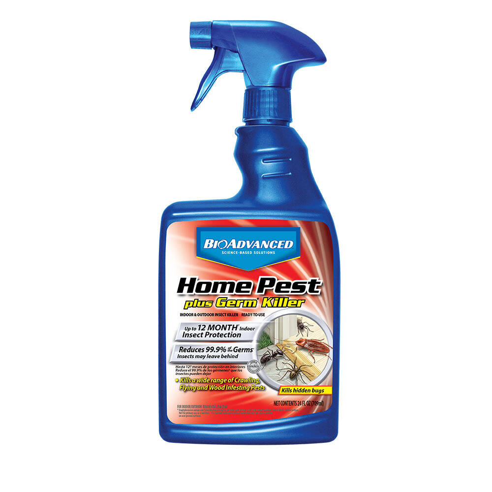 Bioadvanced By700460a 24 Ounce Home Pest Plus Germ Killer Indoor And Outdoor Insect Killer At