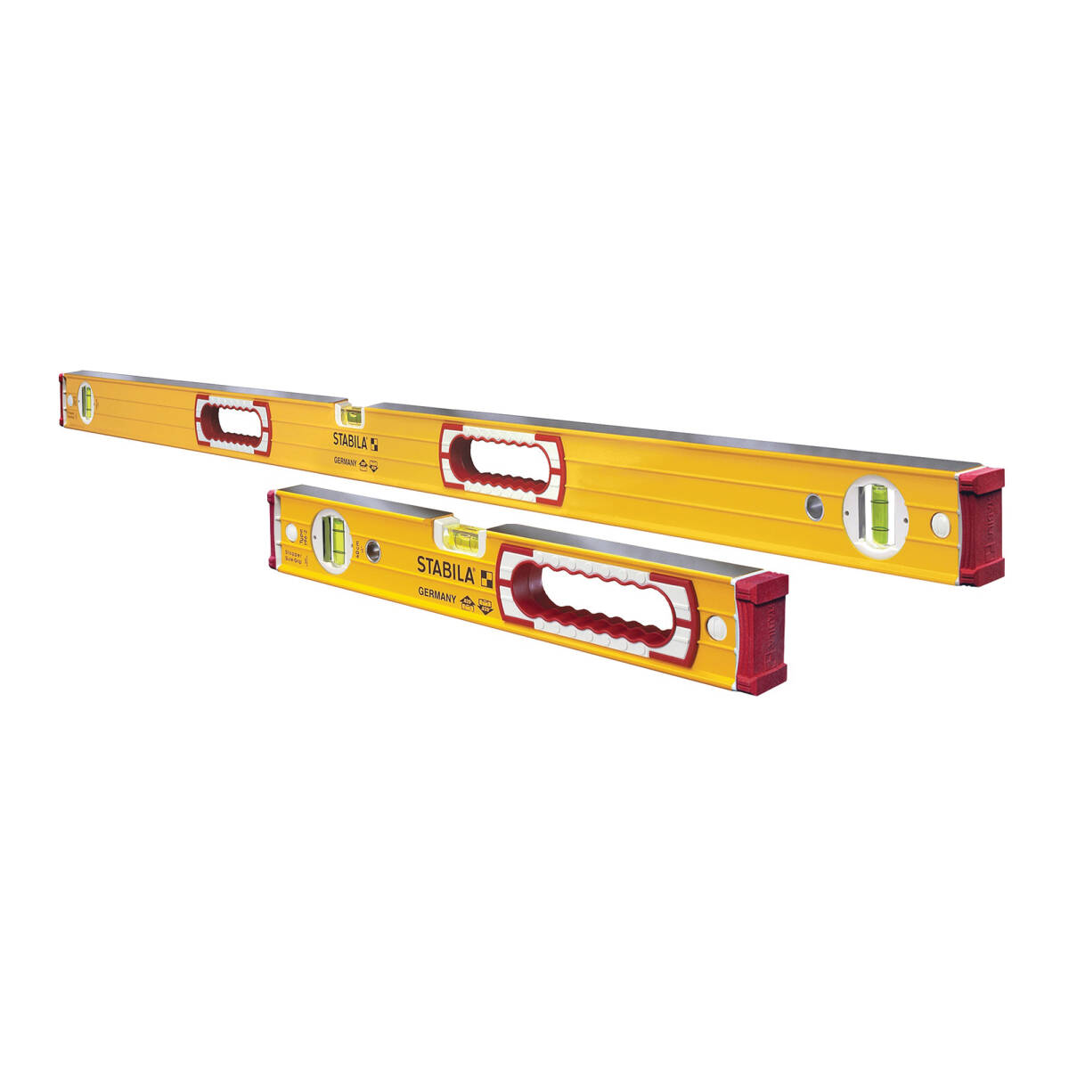 Stabila 37816 16Inch And 18Inch Aluminum Box Beam Level Set at