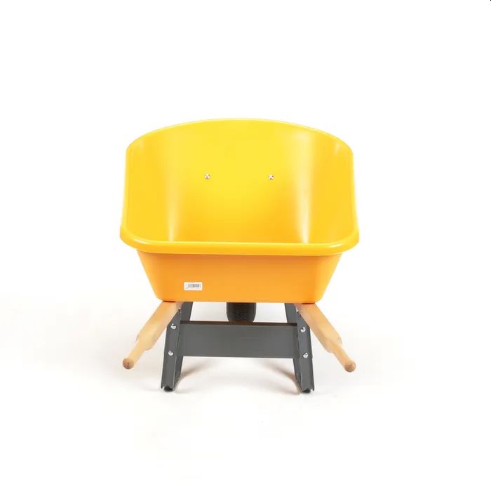 6 cubic foot poly wheelbarrow