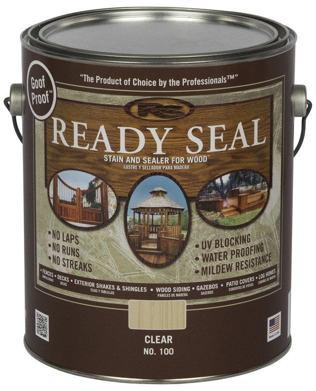 Ready Seal 5763966 1Gallon Clear Wood Stain And Sealer at Sutherlands