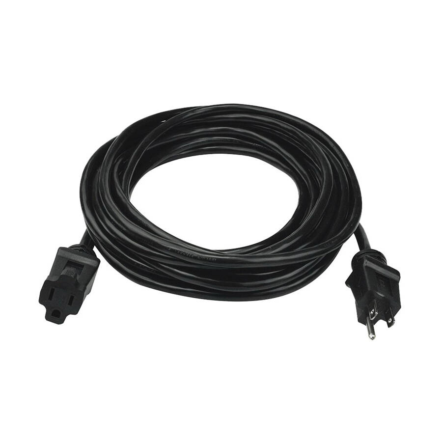 PowerZone OR532725 25Foot Black Jacket Extension Cord at Sutherlands