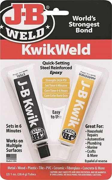 J B Weld 76 Jb Kwik Weld Cold Weld Compound 2 Oz At Sutherlands