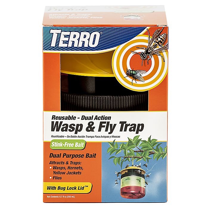 Terro T512 Reusable Dual Action Wasp And Fly Trap at