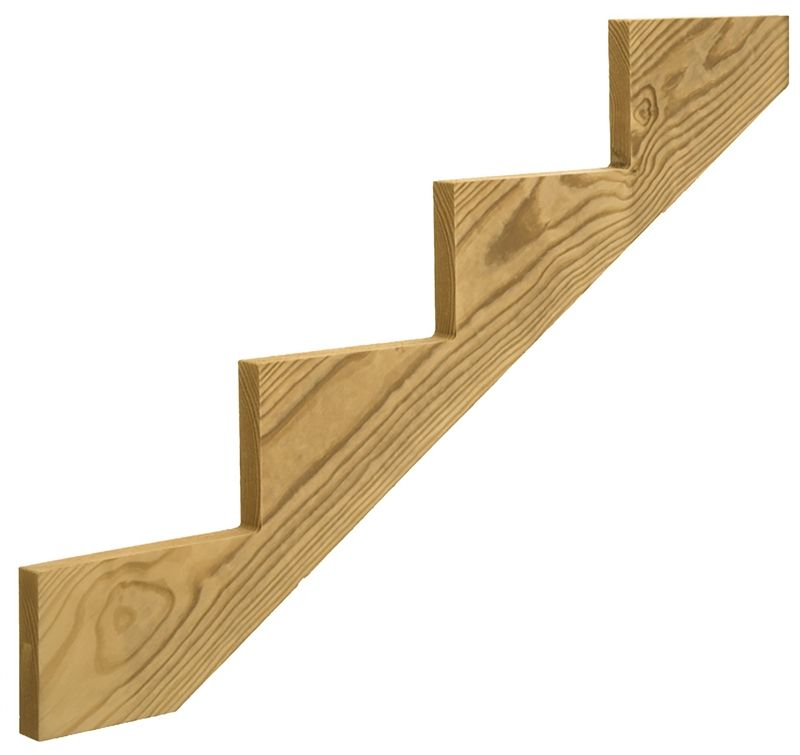 Universal Forest Products 279713 471/2Inch 4Step Stair Stringer at Sutherlands