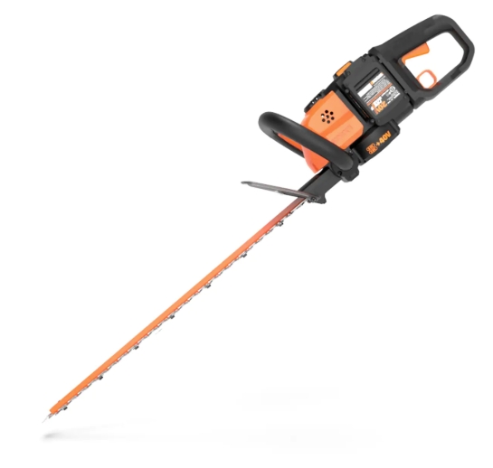 WORX WG284 24 Inch 40 Volt Power Share Cordless Hedge Trimmer 2 x