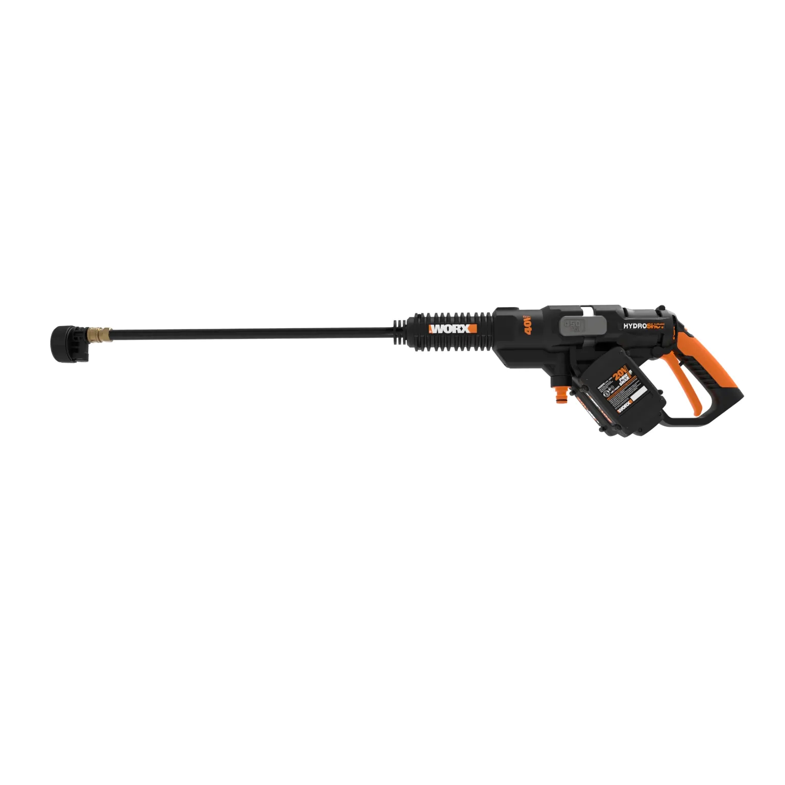 WORX® WG644 40Volt Power Share Hydroshot Portable Power Cleaner (2x20