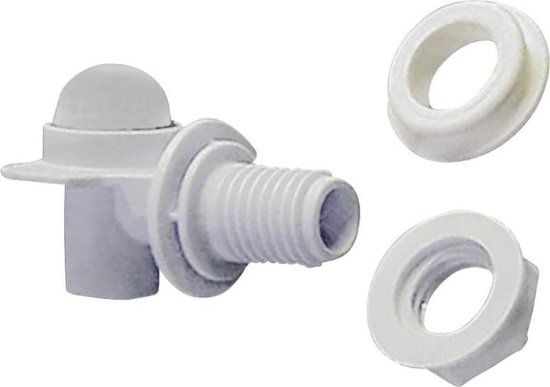 Rubbermaid 2B8725WHT Replacement White Cooler Spigot With Extension at ...