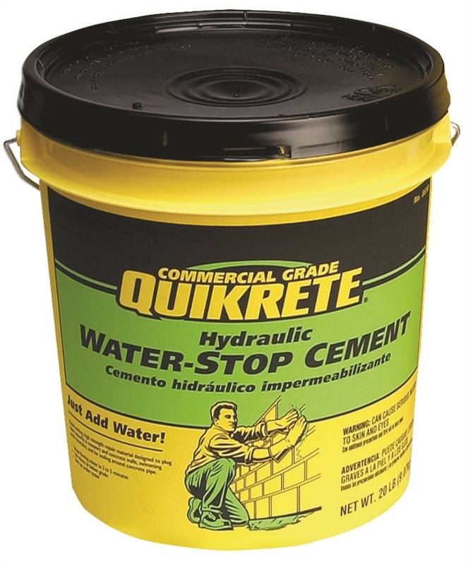Quikrete 112620 20Pound Hydraulic Water Stop Cement at Sutherlands