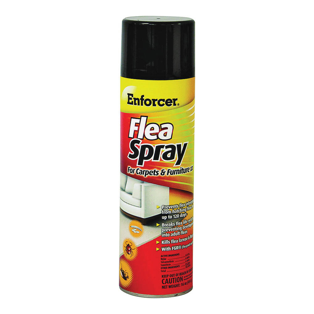 Enforcer EFS14 14Ounce Flea Spray For Carpets And Furniture at Sutherlands