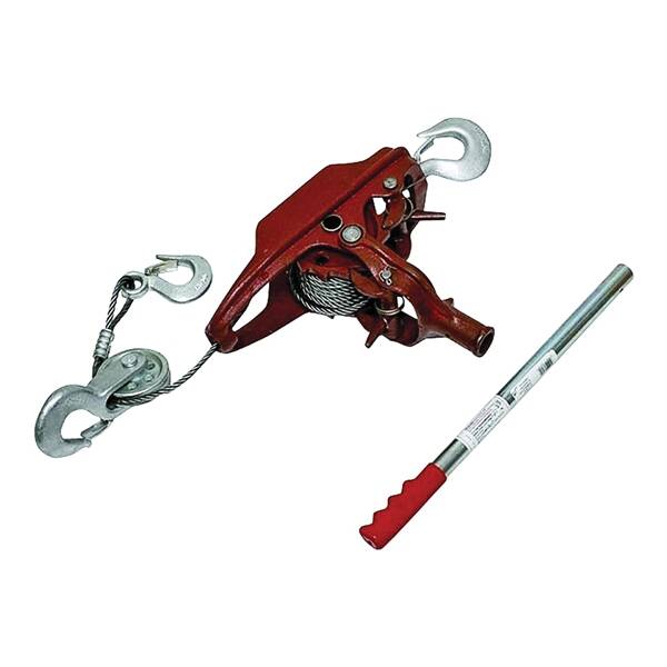 New American Power Pull 18200 Cable Winch-Puller  2 Ton Capacity 6 ft Lift 