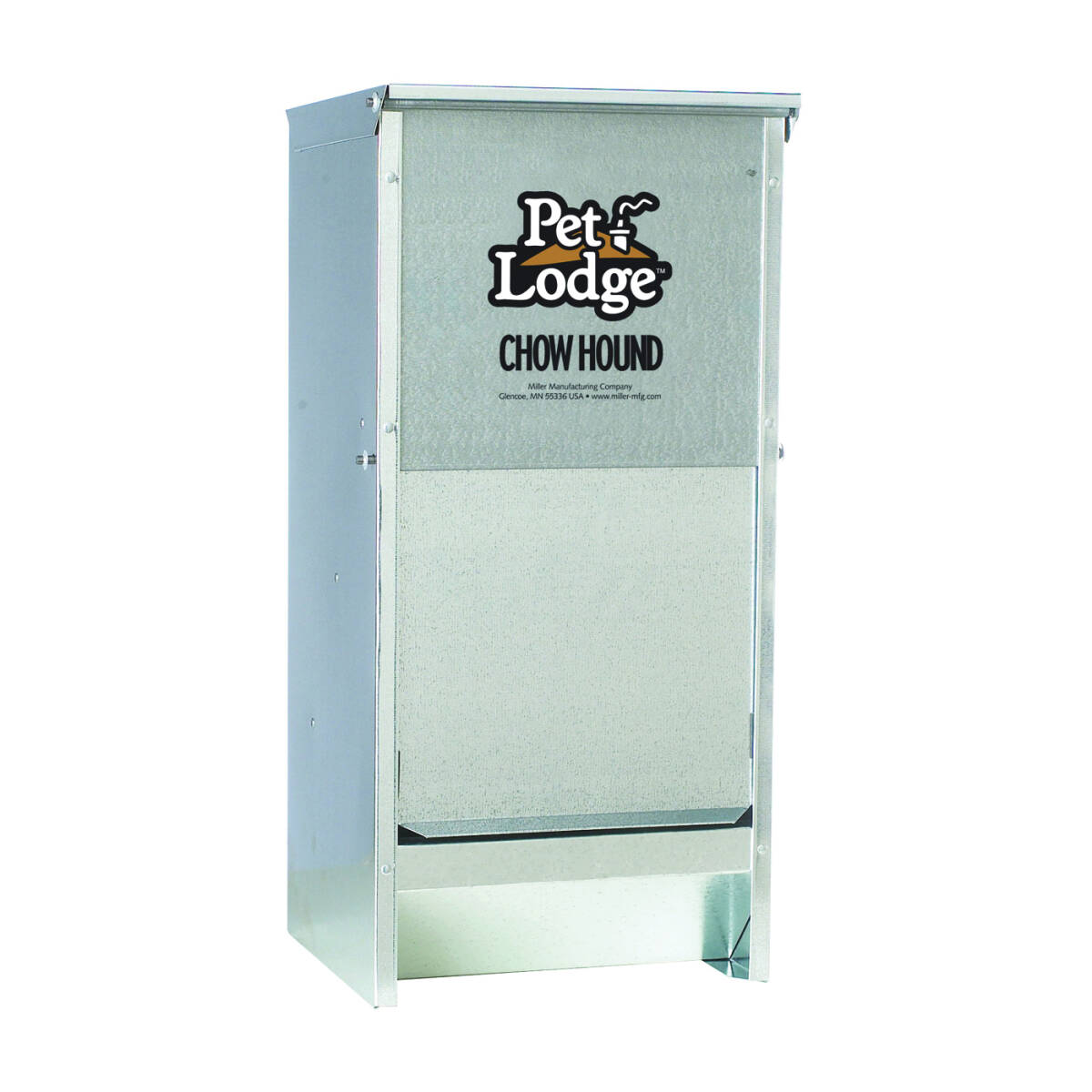 Pet Lodge LGCH12 12Pound Galvanized Steel Pet Feeder at Sutherlands