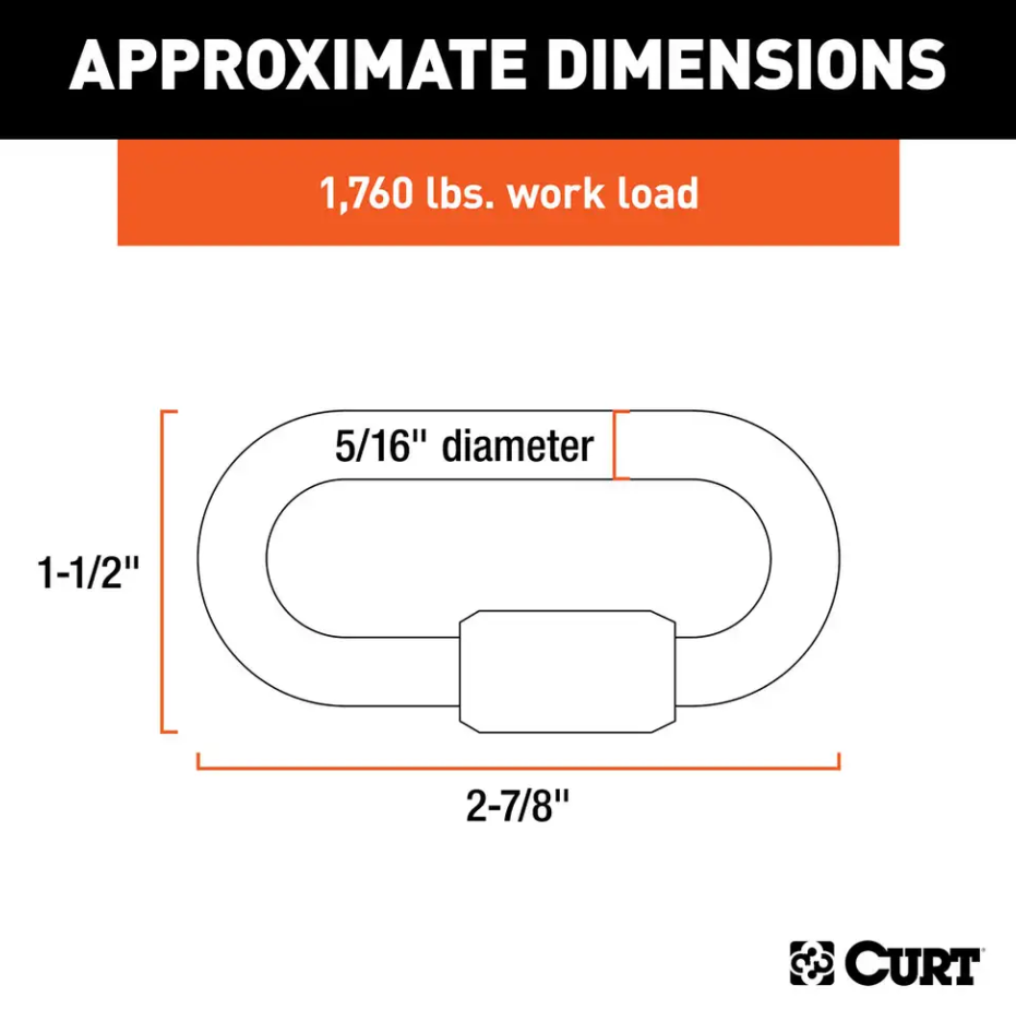 National Hardware N223-024 3150BC Quick Links In Zinc, 1/4 - Foto 10