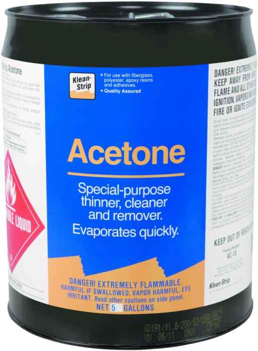 Acetone (5 Gal) - Shop with Resinous Flooring Supply