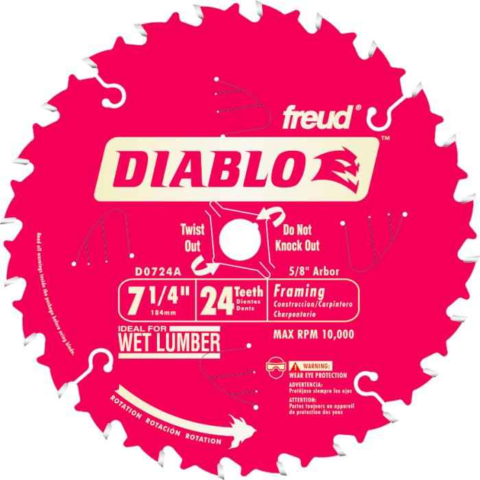 diablo demo demon blade 7-1/4-inch