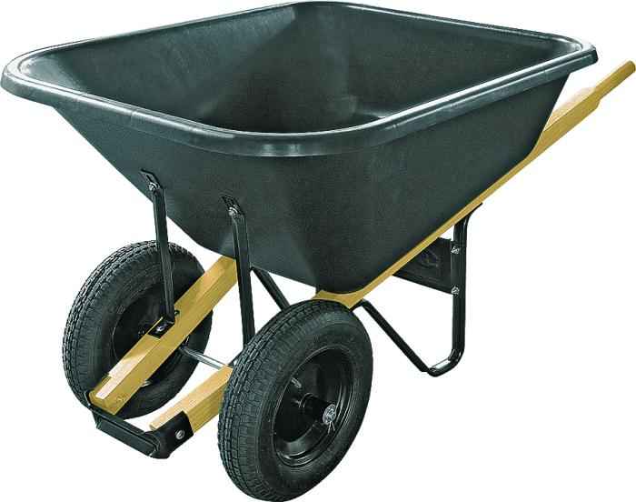 8 cubic deals feet wheelbarrow