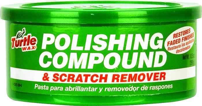 Turtle Wax Polishing Compound, Scratch Remover, White - 10.5 oz