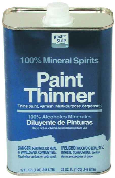 QKPT943 - KLEAN STRIP paint thinner for oil-based paint, stain