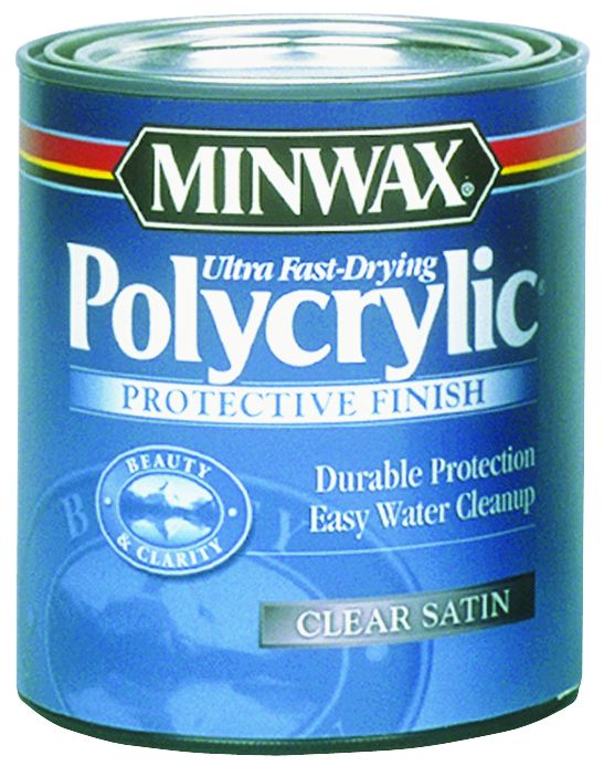 Minwax 13333000 1-Gallon Clear Satin Polycrylic Protective Finish at  Sutherlands