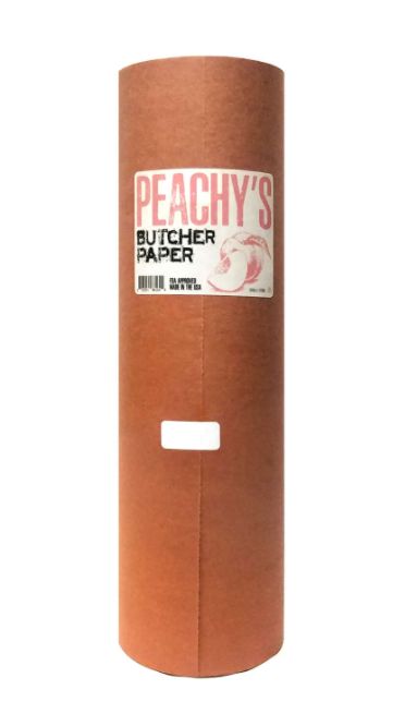 Pink Butcher Paper w/Temps & Butcher Maps 18in x 175ft