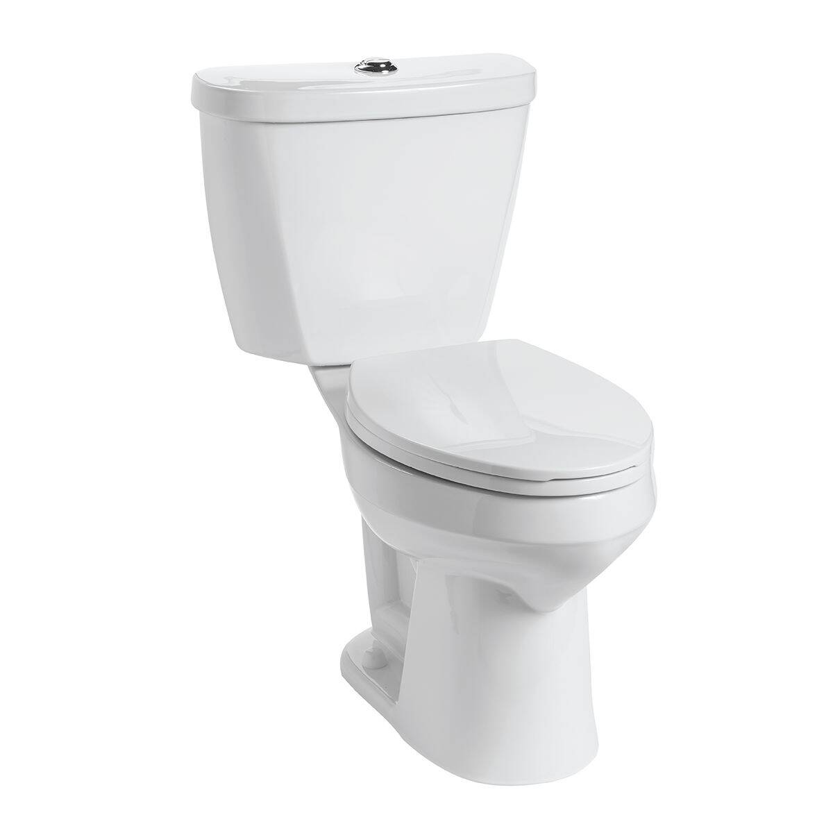 Mansfield® 4384CTK White Summit® Dual Flush Elongated Smartheight