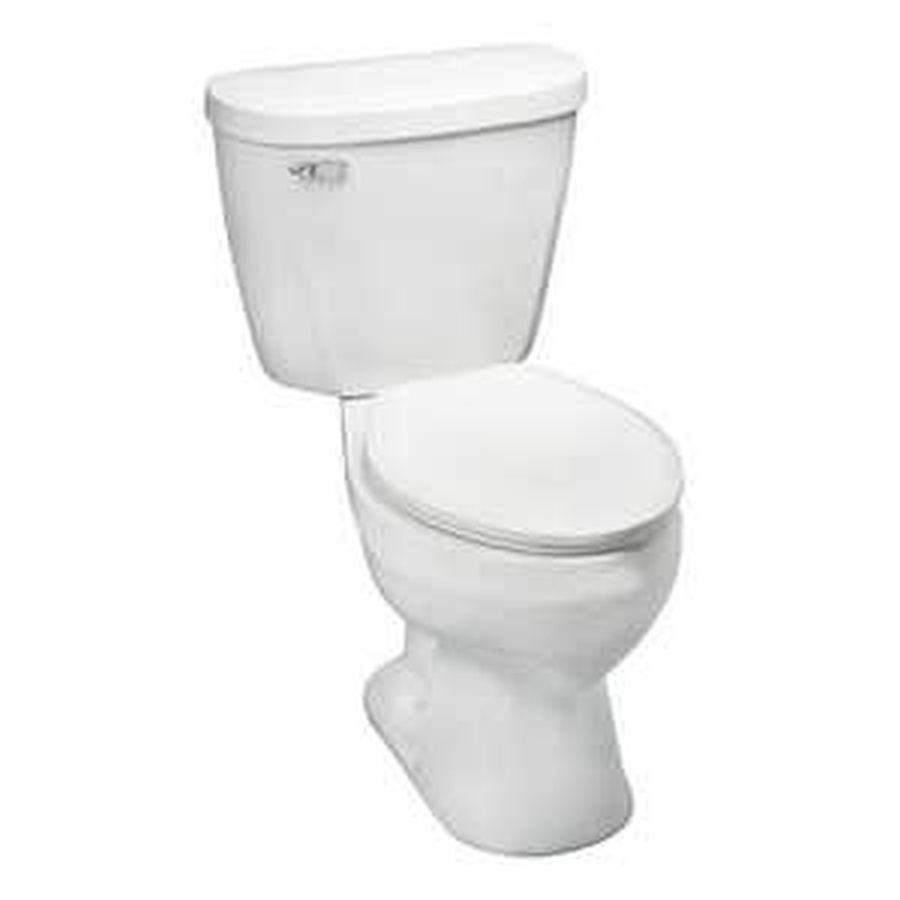 Mansfield Plumbing 4385CTK 1.28Gpf White Round Smart Height Summit
