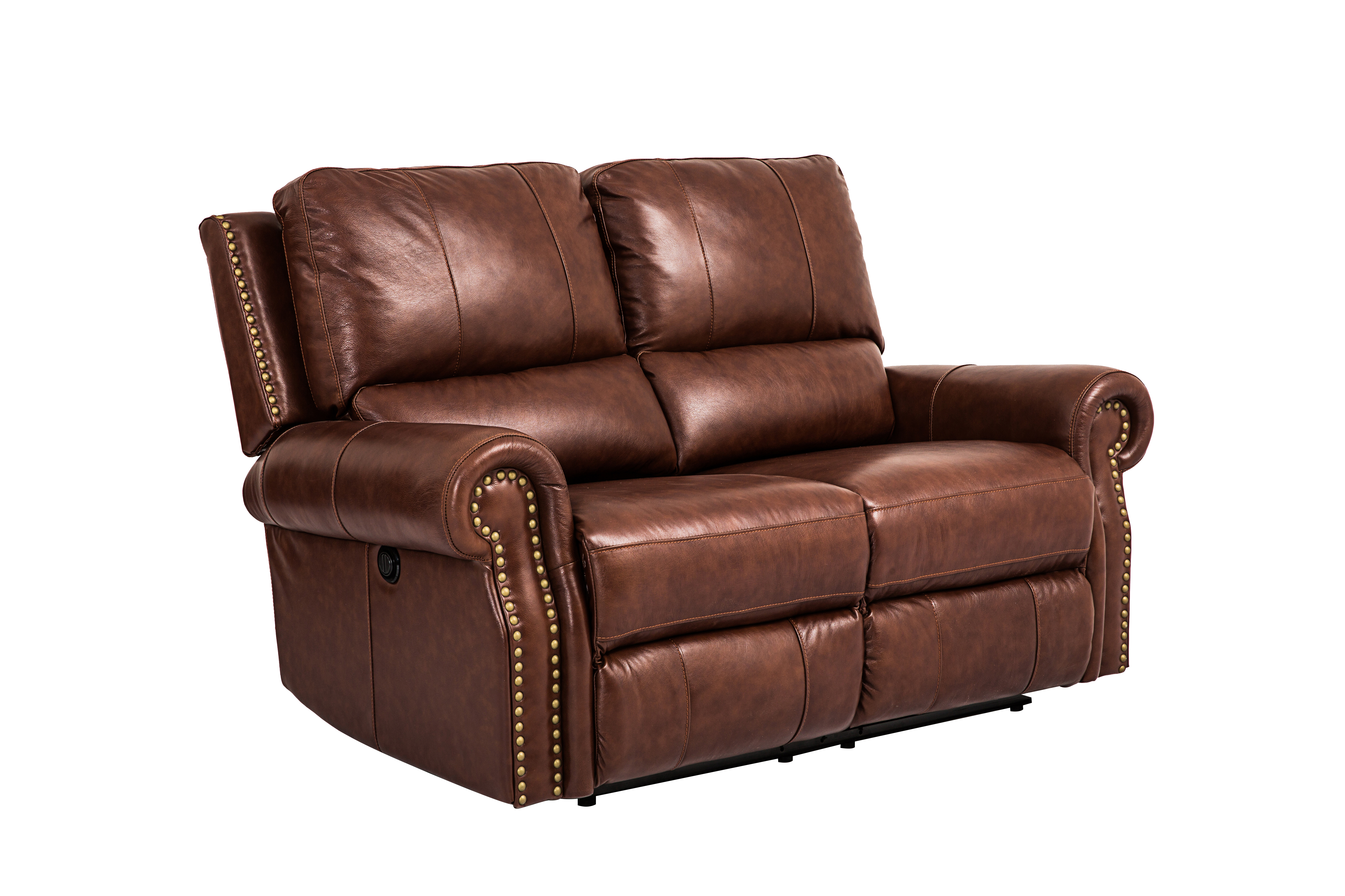 manwah keegan leather power reclining sofa