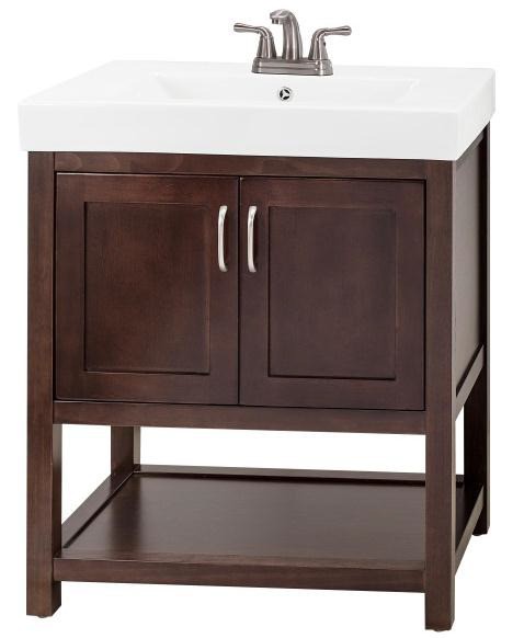 Osage Cabinet Cnv3019 2c M5 30 Inch 2 Door Console Vanity With Top