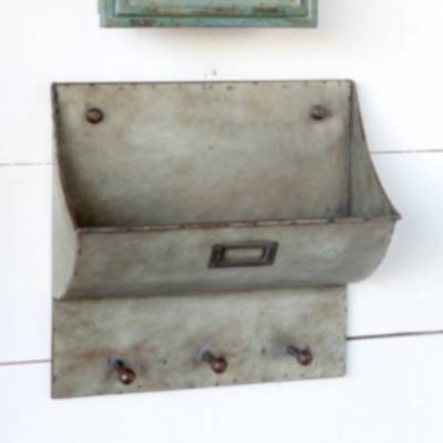 Park Hill Collections Eac80512 Organizer Bin With Key Keepers At