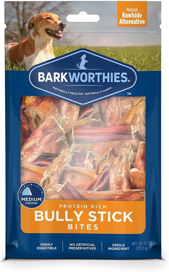 BARKWORTHIES BW2020749 Bully Stick Bites Dog Treat, 16Ounce at Sutherlands