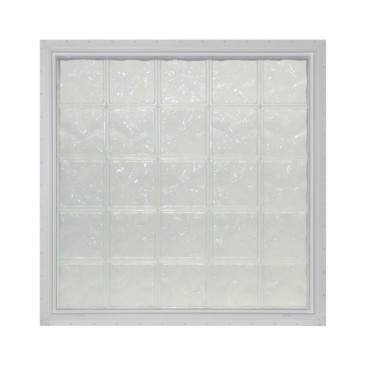 Pittsburgh Corning Corp 111041 Glass Block Window 32x32 White Decora Glass Block Window 32x32 White Decora Pittsburgh Corning Corp 111041