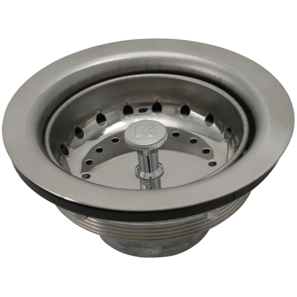 Kitchen Basket Strainer Assembly Stainless Steel