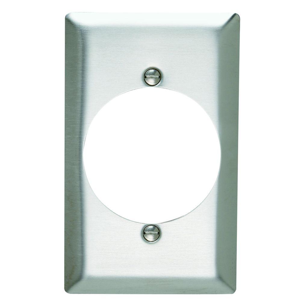 Legrand pass seymour sl724cc10 stainless steel wall plate at sutherlands