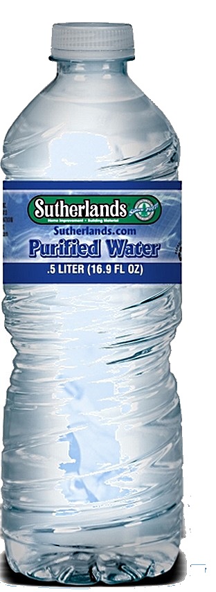 1/2-Liter Purified Water Bottle 24-Pack