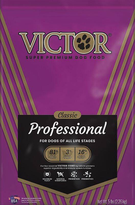Victor Pet Food 5399 5Pound Classic Professional Recipe Dog Food at