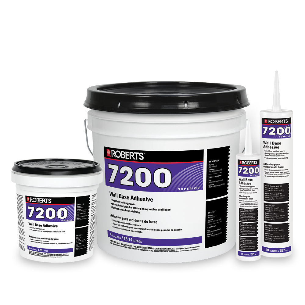 ROBERTS 72001 1Gallon Wall Base Adhesive at Sutherlands