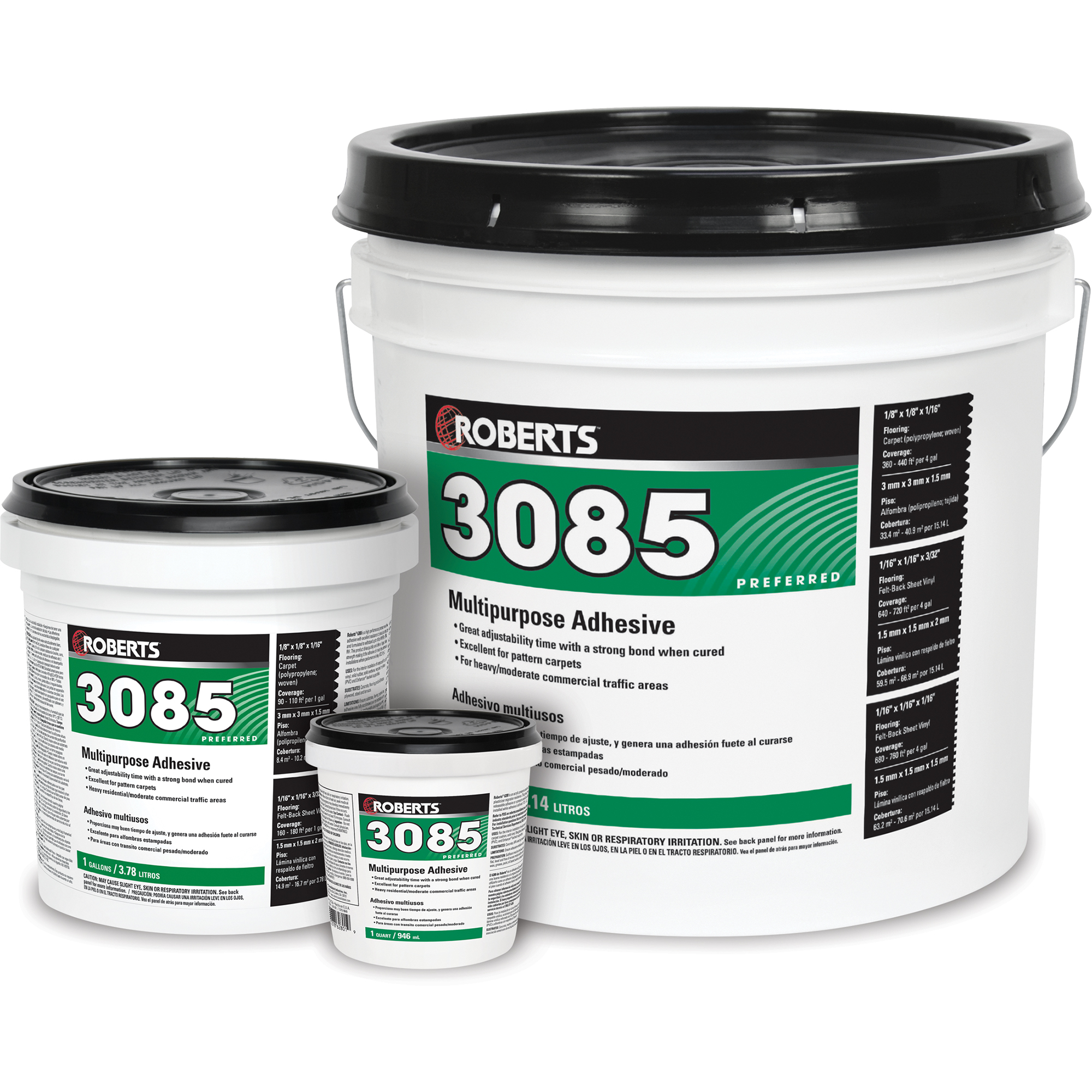 ROBERTS 30854 4Gallon Multipurpose Adhesive at Sutherlands