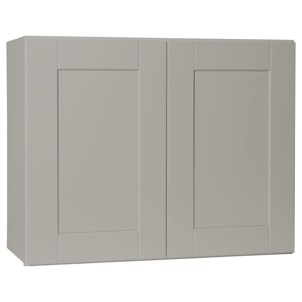 CONTINENTAL CABINETS CBKW3024-SDV 30-Inch X 24-Inch Pewter Grey Andover ...