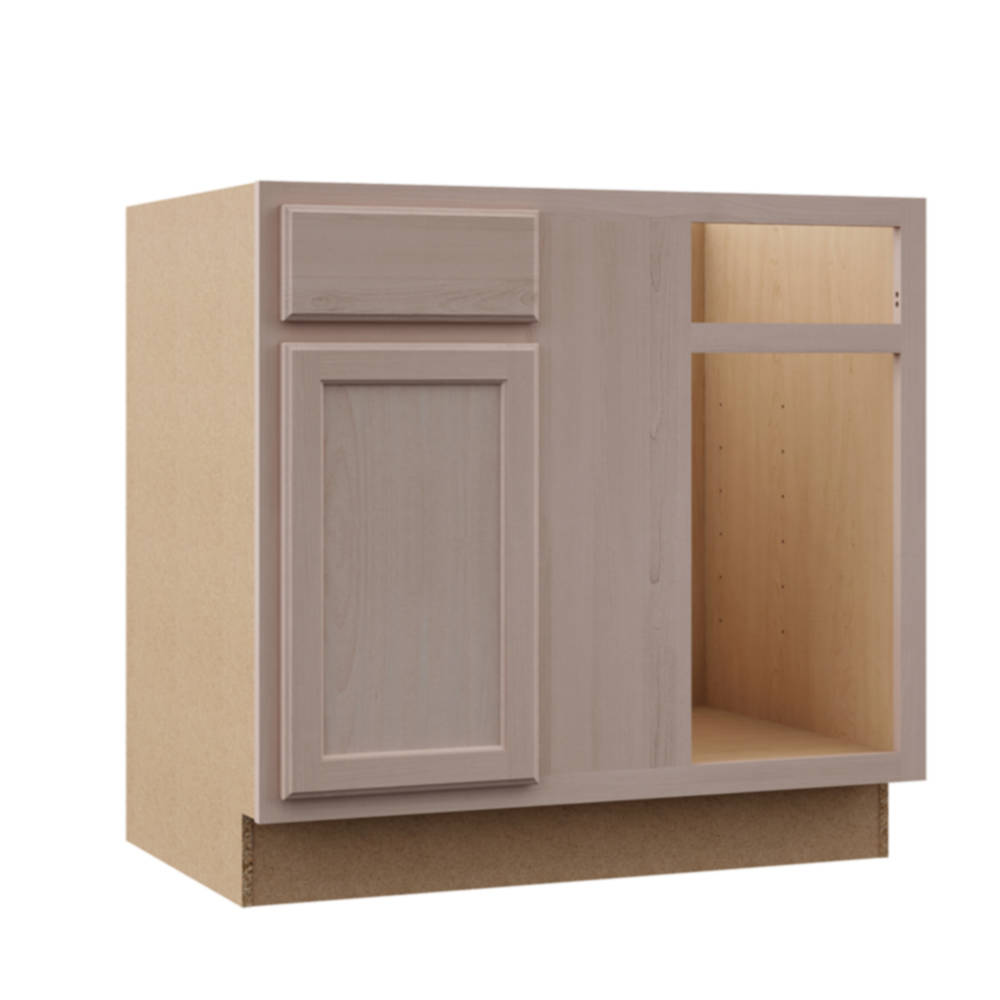 Continental Cabinets KBBC45-UF Unfinished Beech Blind Base ...