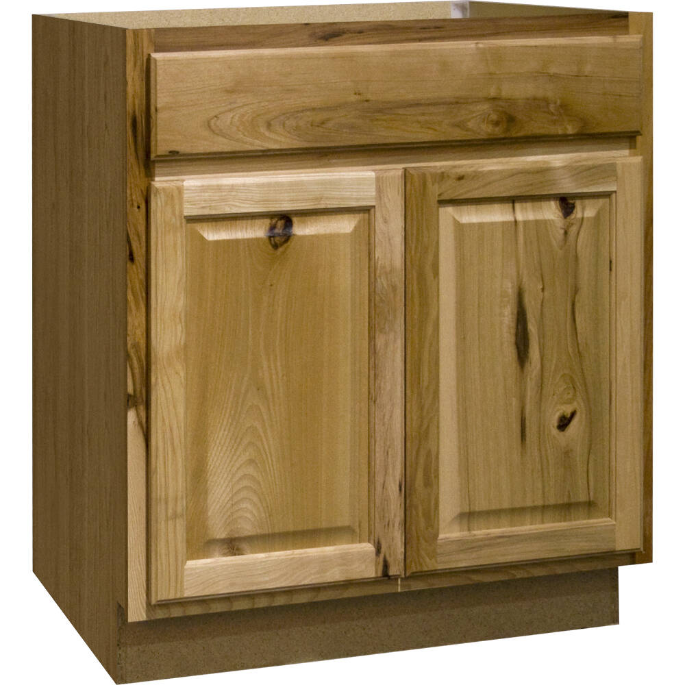 Continental Cabinets KVSB30-NHK Hickory 30-Inch Vanity Sink Base at ...