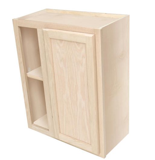 QUALITY ONE XCW2430 24 x 30 x 12Inch Premium Ready To Finish Oak