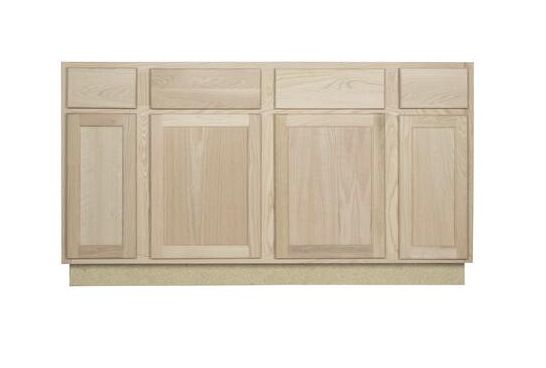 Finish Sink Base Cabinet At Sutherlands, Quality One Cabinets